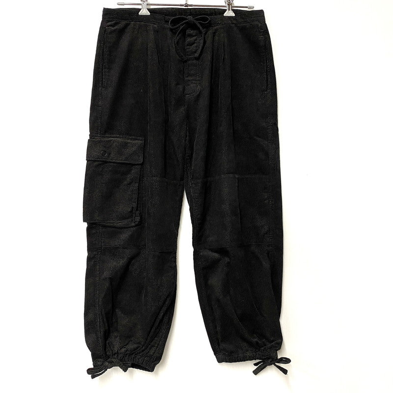 【中古品】【メンズ】 BLACK SIGN ブラックサイン BSFP-25510 RIPPLE COAD FIELD TROUSERS リプル コード フィールド トラウザース パンツ ボトムス 156-260611-kh-02-izu サイズ：XL カラー：チャコールブラック 万代Net店