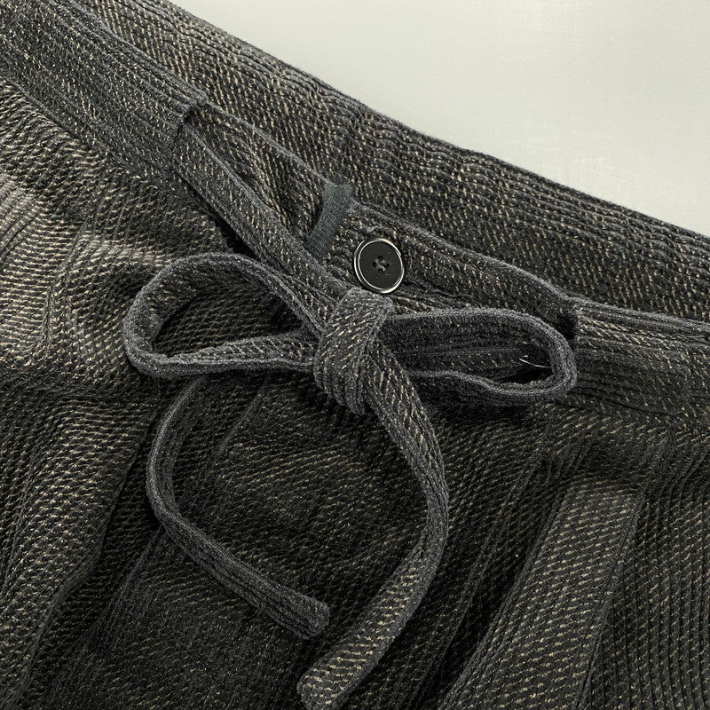 【中古品】【メンズ】 BLACK SIGN ブラックサイン BSFP-25510 RIPPLE COAD FIELD TROUSERS リプル コード フィールド トラウザース パンツ ボトムス 156-260611-kh-02-izu サイズ：XL カラー：チャコールブラック 万代Net店