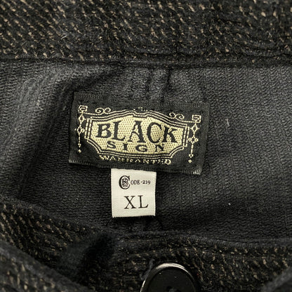 【中古品】【メンズ】 BLACK SIGN ブラックサイン BSFP-25510 RIPPLE COAD FIELD TROUSERS リプル コード フィールド トラウザース パンツ ボトムス 156-260611-kh-02-izu サイズ：XL カラー：チャコールブラック 万代Net店