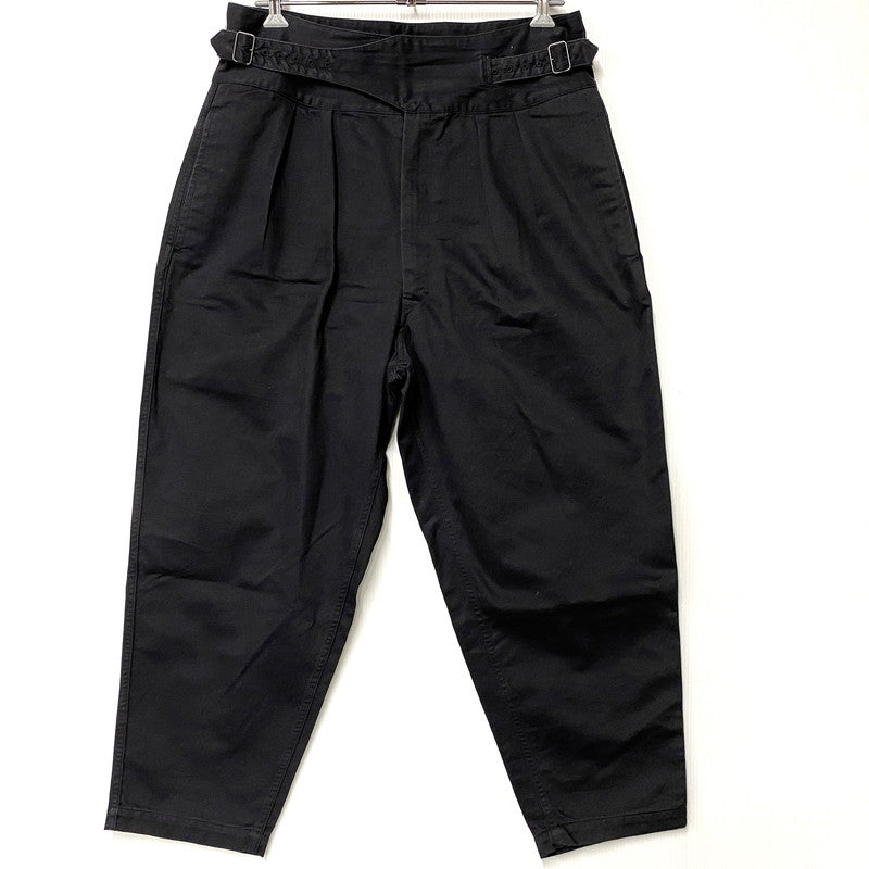 【中古品】【メンズ】 BLACK SIGN ブラックサイン BSFP-25505 HIGH DENSITY CHINO OLD CLOWN GURKHA PANTS ハイ デンシティー チノ オールド クラウン グルカ パンツ ボトムス 156-260611-kh-03-izu サイズ：36 カラー：ブラック 万代Net店