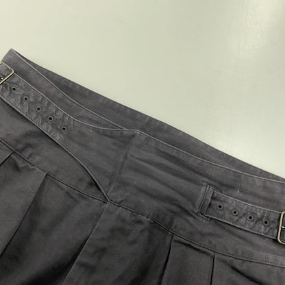 【中古品】【メンズ】 BLACK SIGN ブラックサイン BSFP-25505 HIGH DENSITY CHINO OLD CLOWN GURKHA PANTS ハイ デンシティー チノ オールド クラウン グルカ パンツ ボトムス 156-260611-kh-03-izu サイズ：36 カラー：ブラック 万代Net店