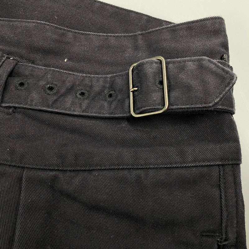 【中古品】【メンズ】 BLACK SIGN ブラックサイン BSFP-25505 HIGH DENSITY CHINO OLD CLOWN GURKHA PANTS ハイ デンシティー チノ オールド クラウン グルカ パンツ ボトムス 156-260611-kh-03-izu サイズ：36 カラー：ブラック 万代Net店