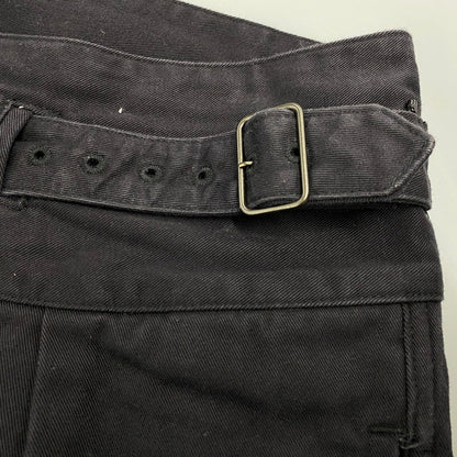 【中古品】【メンズ】 BLACK SIGN ブラックサイン BSFP-25505 HIGH DENSITY CHINO OLD CLOWN GURKHA PANTS ハイ デンシティー チノ オールド クラウン グルカ パンツ ボトムス 156-260611-kh-03-izu サイズ：36 カラー：ブラック 万代Net店
