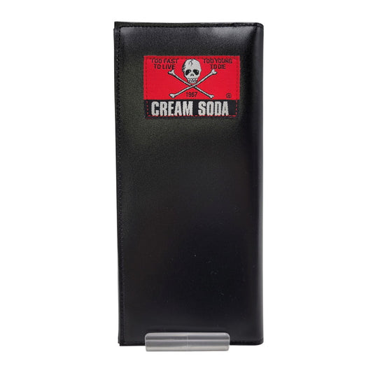 【中古美品】【メンズ】 CREAM SODA クリームソーダ LONG WALLET ロング ウォレット 財布 長財布 200-260619-cs-20-izu カラー：ブラック 万代Net店