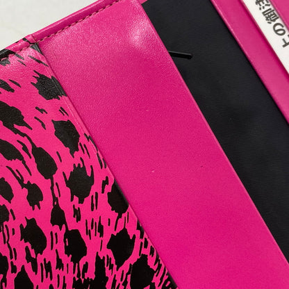 【中古美品】【メンズ/レディース】 CREAM SODA クリームソーダ LONG WALLET ロング ウォレット 長財布 財布 200-260609-ya-14-izu カラー：ピンク 万代Net店