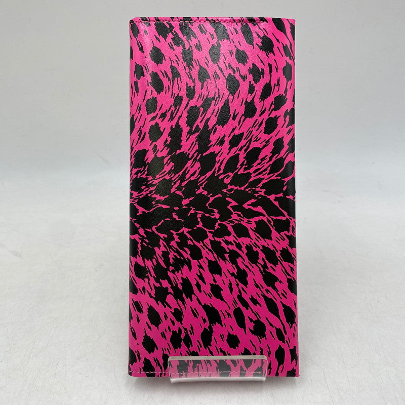 【中古美品】【メンズ/レディース】 CREAM SODA クリームソーダ LONG WALLET ロング ウォレット 長財布 財布 200-260609-ya-14-izu カラー：ピンク 万代Net店