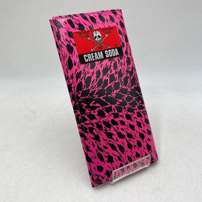 【中古美品】【メンズ/レディース】 CREAM SODA クリームソーダ LONG WALLET ロング ウォレット 長財布 財布 200-260609-ya-14-izu カラー：ピンク 万代Net店