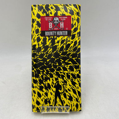 【中古美品】【メンズ/レディース】 CREAM SODA クリームソーダ × BOUNTY HUNTER バウンティ ハンター LONG WALLET ロング ウォレット 長財布 財布 200-260609-ya-13-izu カラー：イエロー 万代Net店