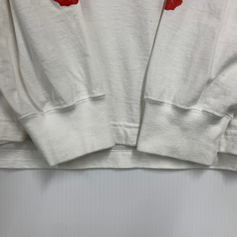 【中古品】【メンズ】 CHALLENGER チャレンジャー LS HIBISCUS TEE ロングスリーブ ハイビスカス ティー トップス 長袖 142-260622-cs-08-izu サイズ：L カラー：ホワイト 万代Net店