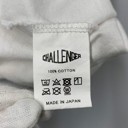 【中古品】【メンズ】 CHALLENGER チャレンジャー LS HIBISCUS TEE ロングスリーブ ハイビスカス ティー トップス 長袖 142-260622-cs-08-izu サイズ：L カラー：ホワイト 万代Net店
