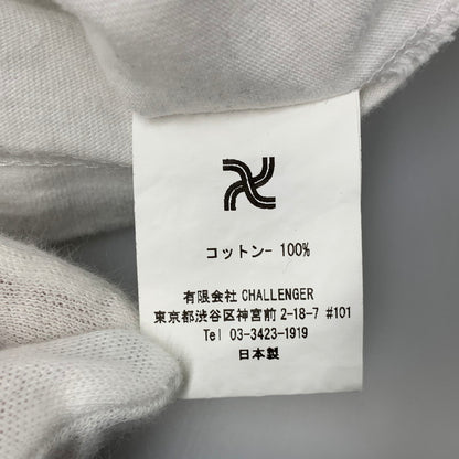 【中古品】【メンズ】 CHALLENGER チャレンジャー LS HIBISCUS TEE ロングスリーブ ハイビスカス ティー トップス 長袖 142-260622-cs-08-izu サイズ：L カラー：ホワイト 万代Net店