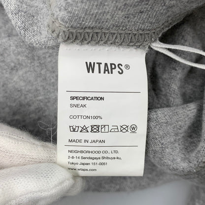 【中古品】【メンズ】 WTAPS ダブルタップス URBAN TRANSITION LS COTTON アーバン トランジション ロングスリーブ コットン Tシャツ トップス 142-260620-kh-11-izu サイズ：03 カラー：グレー 万代Net店