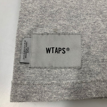 【中古品】【メンズ】 WTAPS ダブルタップス URBAN TRANSITION LS COTTON アーバン トランジション ロングスリーブ コットン Tシャツ トップス 142-260620-kh-11-izu サイズ：03 カラー：グレー 万代Net店