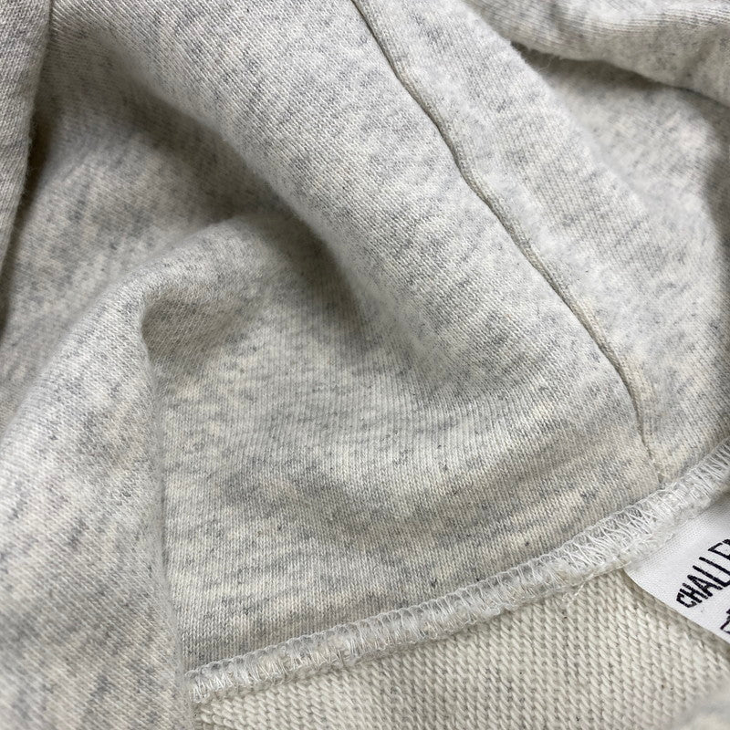 【中古品】【メンズ】 CHALLENGER チャレンジャー FLAMES HOODIE フレイムス フーディー パーカー トップス 142-260610-kh-06-izu サイズ：L カラー：グレー系 万代Net店