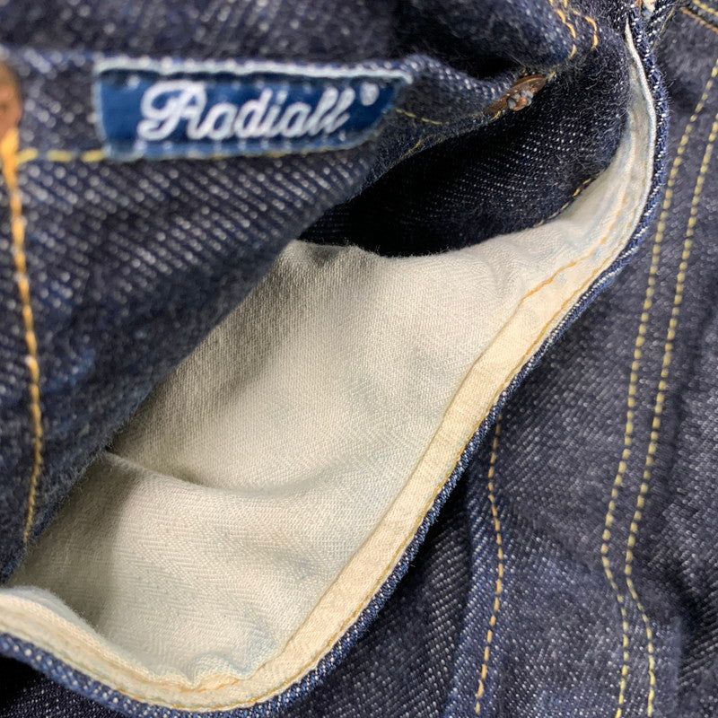 【中古品】【メンズ】 RADIALL ラディアル RAD-DNM-PT008-01 KUSTOM 350B－STRAIGHT FIT PANTS ストレート フィット パンツ ボトムス ズボン 153-260622-cs-02-izu サイズ：30 カラー：インディゴ 万代Net店