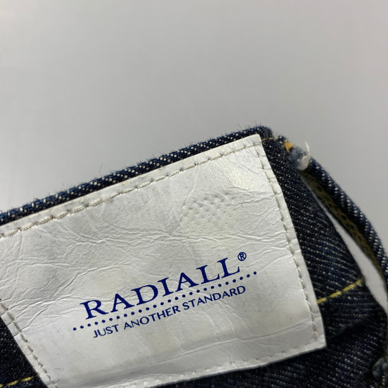 【中古品】【メンズ】 RADIALL ラディアル RAD-DNM-PT008-01 KUSTOM 350B－STRAIGHT FIT PANTS ストレート フィット パンツ ボトムス ズボン 153-260622-cs-02-izu サイズ：30 カラー：インディゴ 万代Net店