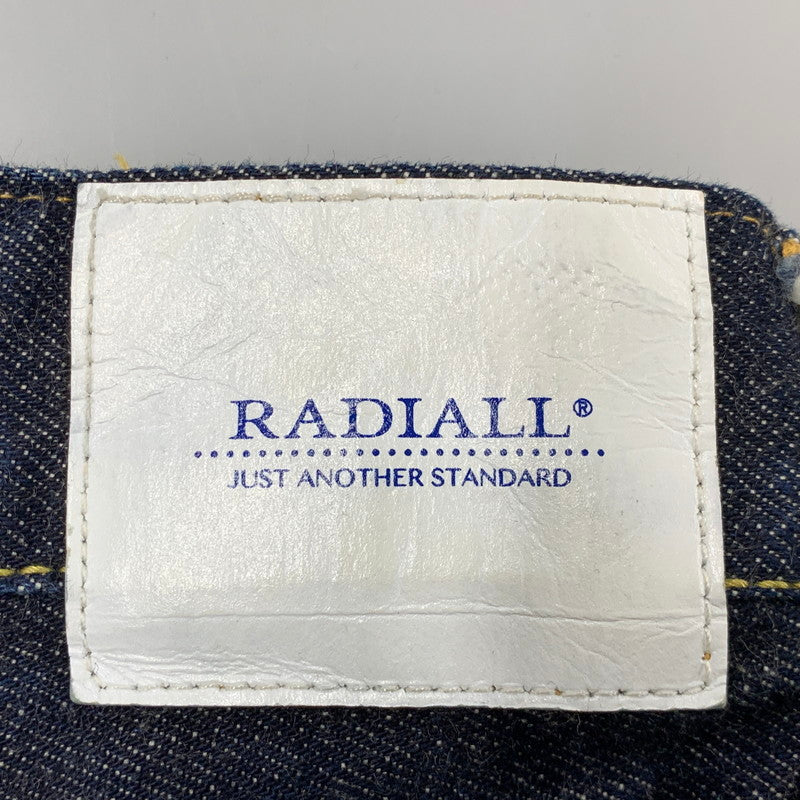 【中古品】【メンズ】 RADIALL ラディアル RAD-DNM-PT008-01 KUSTOM 350B－STRAIGHT FIT PANTS ストレート フィット パンツ ボトムス ズボン 153-260622-cs-02-izu サイズ：30 カラー：インディゴ 万代Net店