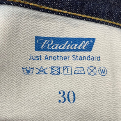 【中古品】【メンズ】 RADIALL ラディアル RAD-DNM-PT008-01 KUSTOM 350B－STRAIGHT FIT PANTS ストレート フィット パンツ ボトムス ズボン 153-260622-cs-02-izu サイズ：30 カラー：インディゴ 万代Net店