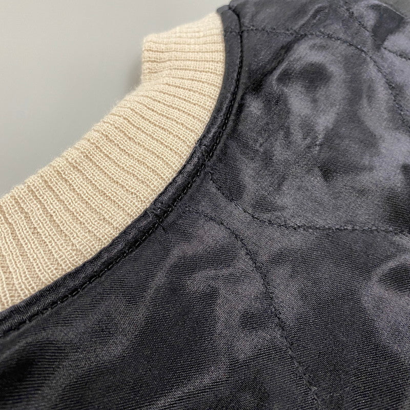 【中古品】【メンズ】 RADIALL ラディアル RAD-17AW-JK002 FAR EAST SOUVENIR JACKET スーベニア ジャケット アウター 142-260610-kh-05-izu サイズ：M カラー：ネイビー×ブラック 万代Net店