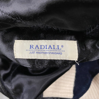 【中古品】【メンズ】 RADIALL ラディアル RAD-17AW-JK002 FAR EAST SOUVENIR JACKET スーベニア ジャケット アウター 142-260610-kh-05-izu サイズ：M カラー：ネイビー×ブラック 万代Net店