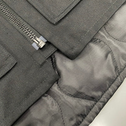 【中古品】【メンズ】 RADIALL ラディアル RAD-24AW-JK007 CNQ RIVERSIDE ZIP UP VEST リバーサイド ジップアップ ベスト トップス 142-260610-kh-09-izu サイズ：M カラー：ブラック 万代Net店