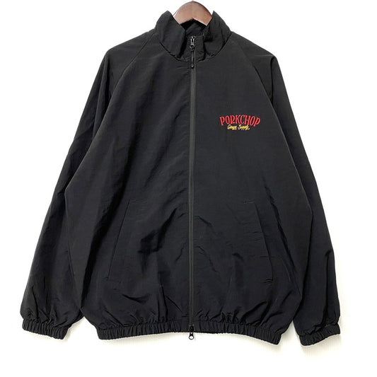【中古品】【メンズ】 PORKCHOP GARAGE SUPPLY ポークチョップ ガレージサプライ PORK BACK COACH JACKET コーチ ジャケット アウター 145-260610-kh-10-izu サイズ：M カラー：ブラック 万代Net店