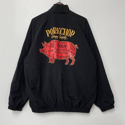 【中古品】【メンズ】 PORKCHOP GARAGE SUPPLY ポークチョップ ガレージサプライ PORK BACK COACH JACKET コーチ ジャケット アウター 145-260610-kh-10-izu サイズ：M カラー：ブラック 万代Net店