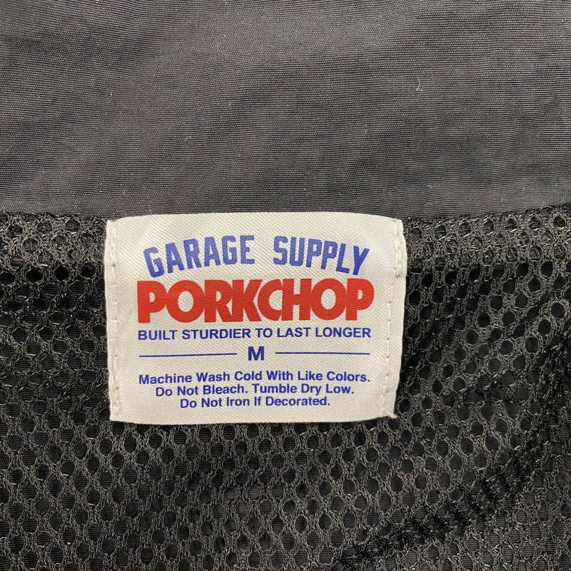 【中古品】【メンズ】 PORKCHOP GARAGE SUPPLY ポークチョップ ガレージサプライ PORK BACK COACH JACKET コーチ ジャケット アウター 145-260610-kh-10-izu サイズ：M カラー：ブラック 万代Net店