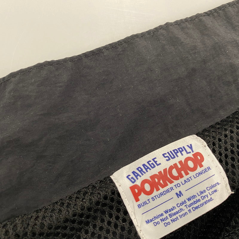 【中古品】【メンズ】 PORKCHOP GARAGE SUPPLY ポークチョップ ガレージサプライ PORK BACK COACH JACKET コーチ ジャケット アウター 145-260610-kh-10-izu サイズ：M カラー：ブラック 万代Net店