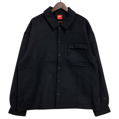 【中古品】【メンズ】 NIKE ナイキ HF0133-010 TECH COMFORTABLE SKIN-FRIENDLY SOFT JACKET テック コンフォータブル スキンフレンドリー ソフト ジャケット アウター 148-260622-cs-01-izu サイズ：L カラー：ブラック 万代Net店