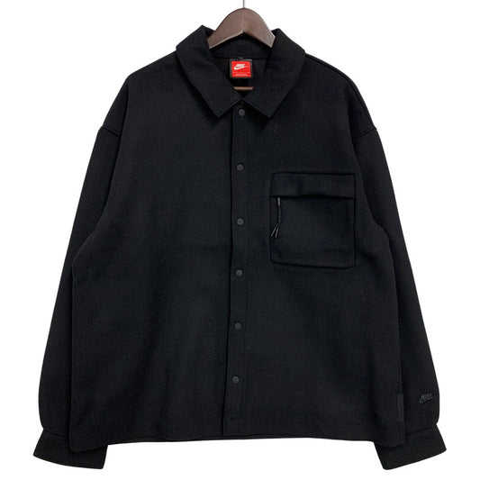 【中古品】【メンズ】 NIKE ナイキ HF0133-010 TECH COMFORTABLE SKIN-FRIENDLY SOFT JACKET テック コンフォータブル スキンフレンドリー ソフト ジャケット アウター 148-260622-cs-01-izu サイズ：L カラー：ブラック 万代Net店