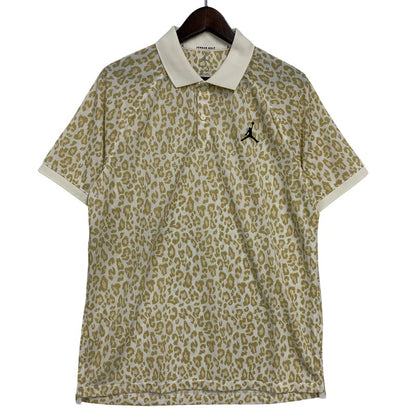 【中古品】【メンズ】 JORDAN BRAND ジョーダンブランド FN5853-133 AS M J DF SPRT GLF STMT AOP PL SAIL ゴルフ ポロ シャツ トップス 148-260620-kh-12-izu サイズ：L カラー：ホワイト×ベージュ系 万代Net店