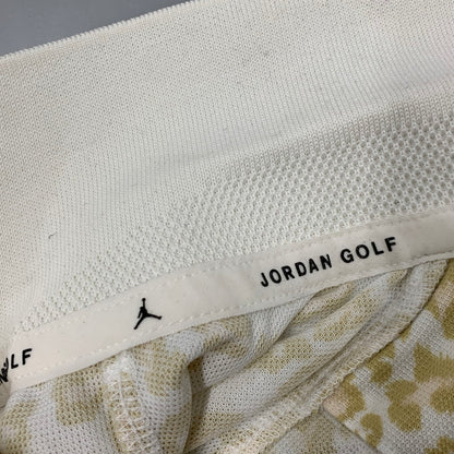 【中古品】【メンズ】 JORDAN BRAND ジョーダンブランド FN5853-133 AS M J DF SPRT GLF STMT AOP PL SAIL ゴルフ ポロ シャツ トップス 148-260620-kh-12-izu サイズ：L カラー：ホワイト×ベージュ系 万代Net店