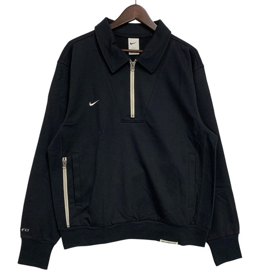 【中古品】【メンズ】 NIKE ナイキ FB6807-010 AS M NK DF COF SI DRL TOP ドリル トップ トップス 148-260620-kh-13-izu サイズ：L カラー：ブラック 万代Net店