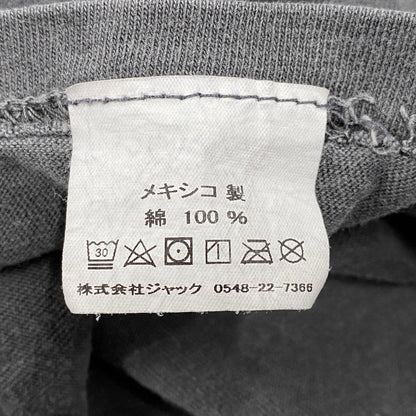 【中古品】【メンズ】 STUSSY ステューシー メキシコ製 CENTER LOGO BACK SURFMAN PRINT SS TEE センター ロゴ バック サーフマン プリント ショートスリーブ Tシャツ トップス 142-260610-kh-07-izu サイズ：M カラー：チャコール系 万代Net店