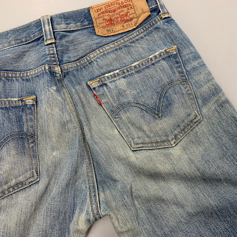 【現状渡し品】【メンズ】 LEVI'S リーバイス 08501-00 刻印359 501 DENIM PANTS デニム パンツ ボトムス ズボン 157-260622-cs-04-izu サイズ：W30 L32 カラー：インディゴ 万代Net店