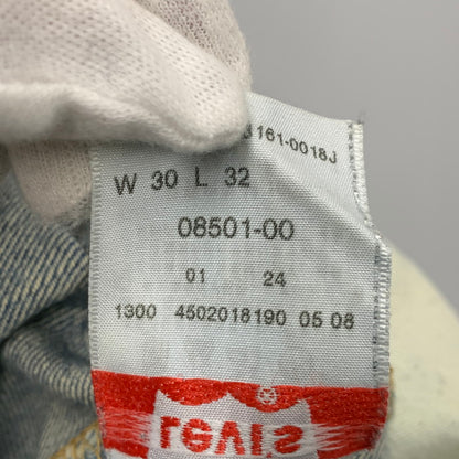 【現状渡し品】【メンズ】 LEVI'S リーバイス 08501-00 刻印359 501 DENIM PANTS デニム パンツ ボトムス ズボン 157-260622-cs-04-izu サイズ：W30 L32 カラー：インディゴ 万代Net店