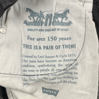 【中古品】【メンズ】 LEVI'S リーバイス PC9-00569-0125 569 DENIM PANTS デニムパンツ ボトムス ズボン 158-260622-cs-03-izu サイズ：W31 L32 カラー：ブラック 万代Net店