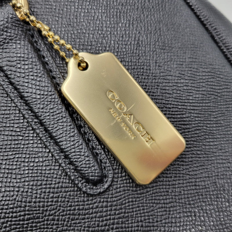 【中古品】【レディース】 COACH コーチ F44955 サリー キャリーオール 2WAY SHOULDER BAG ツーウェイ ショルダー バッグ カバン 鞄 180-260619-cs-17-izu カラー：ブラック 万代Net店