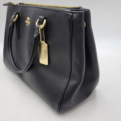 【中古品】【レディース】 COACH コーチ F44955 サリー キャリーオール 2WAY SHOULDER BAG ツーウェイ ショルダー バッグ カバン 鞄 180-260619-cs-17-izu カラー：ブラック 万代Net店