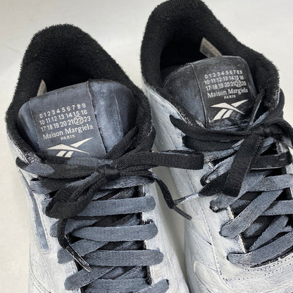【中古品】【メンズ】 MAISON MARGIELA × REEBOK メゾン マルジェラ×リーボック H04859 CLASSIC LEATHER TABI BIANCHETTO クラシック レザー タビ ビアンケット スニーカー シューズ 靴 183-260609-cs-03-izu サイズ：28.5cm カラー：ホワイト系×ブラック 万代Net店