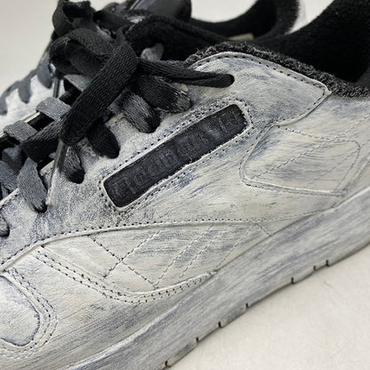 【中古品】【メンズ】 MAISON MARGIELA × REEBOK メゾン マルジェラ×リーボック H04859 CLASSIC LEATHER TABI BIANCHETTO クラシック レザー タビ ビアンケット スニーカー シューズ 靴 183-260609-cs-03-izu サイズ：28.5cm カラー：ホワイト系×ブラック 万代Net店