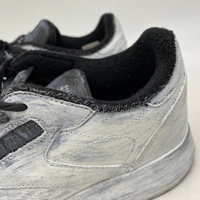 【中古品】【メンズ】 MAISON MARGIELA × REEBOK メゾン マルジェラ×リーボック H04859 CLASSIC LEATHER TABI BIANCHETTO クラシック レザー タビ ビアンケット スニーカー シューズ 靴 183-260609-cs-03-izu サイズ：28.5cm カラー：ホワイト系×ブラック 万代Net店