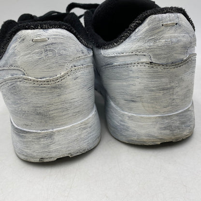 【中古品】【メンズ】 MAISON MARGIELA × REEBOK メゾン マルジェラ×リーボック H04859 CLASSIC LEATHER TABI BIANCHETTO クラシック レザー タビ ビアンケット スニーカー シューズ 靴 183-260609-cs-03-izu サイズ：28.5cm カラー：ホワイト系×ブラック 万代Net店