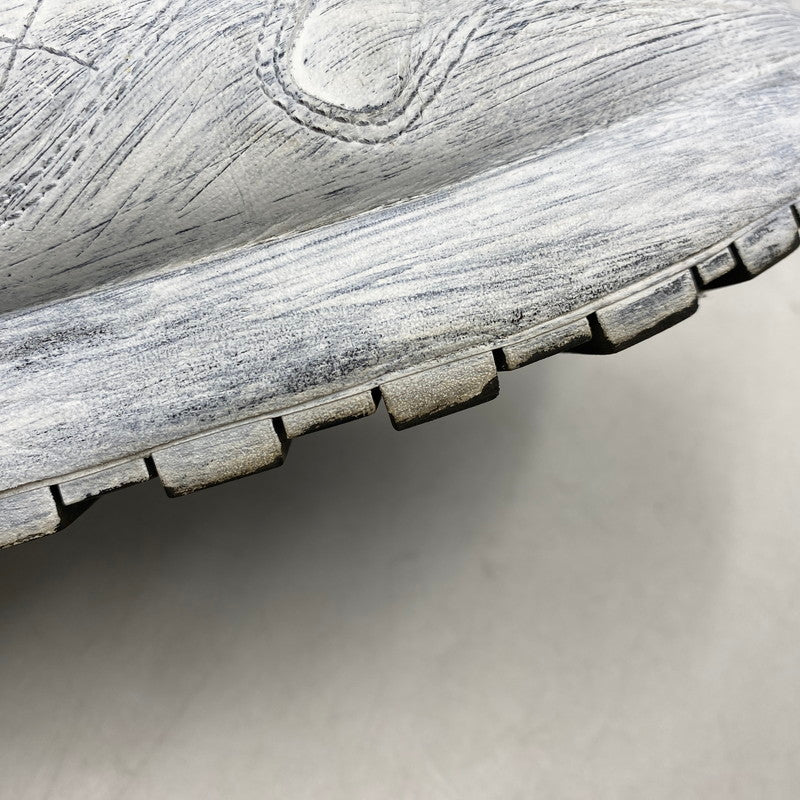 【中古品】【メンズ】 MAISON MARGIELA × REEBOK メゾン マルジェラ×リーボック H04859 CLASSIC LEATHER TABI BIANCHETTO クラシック レザー タビ ビアンケット スニーカー シューズ 靴 183-260609-cs-03-izu サイズ：28.5cm カラー：ホワイト系×ブラック 万代Net店