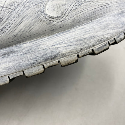 【中古品】【メンズ】 MAISON MARGIELA × REEBOK メゾン マルジェラ×リーボック H04859 CLASSIC LEATHER TABI BIANCHETTO クラシック レザー タビ ビアンケット スニーカー シューズ 靴 183-260609-cs-03-izu サイズ：28.5cm カラー：ホワイト系×ブラック 万代Net店