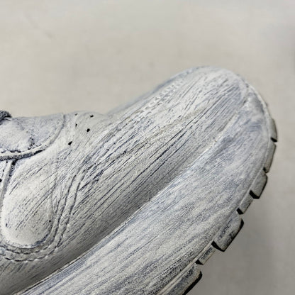 【中古品】【メンズ】 MAISON MARGIELA × REEBOK メゾン マルジェラ×リーボック H04859 CLASSIC LEATHER TABI BIANCHETTO クラシック レザー タビ ビアンケット スニーカー シューズ 靴 183-260609-cs-03-izu サイズ：28.5cm カラー：ホワイト系×ブラック 万代Net店