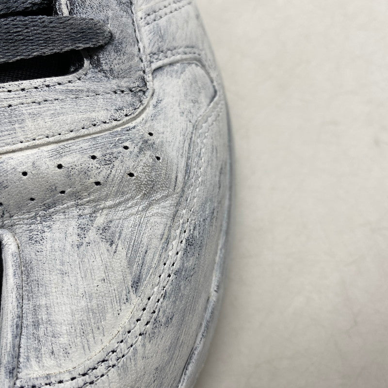 【中古品】【メンズ】 MAISON MARGIELA × REEBOK メゾン マルジェラ×リーボック H04859 CLASSIC LEATHER TABI BIANCHETTO クラシック レザー タビ ビアンケット スニーカー シューズ 靴 183-260609-cs-03-izu サイズ：28.5cm カラー：ホワイト系×ブラック 万代Net店