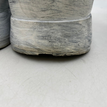 【中古品】【メンズ】 MAISON MARGIELA × REEBOK メゾン マルジェラ×リーボック H04859 CLASSIC LEATHER TABI BIANCHETTO クラシック レザー タビ ビアンケット スニーカー シューズ 靴 183-260609-cs-03-izu サイズ：28.5cm カラー：ホワイト系×ブラック 万代Net店