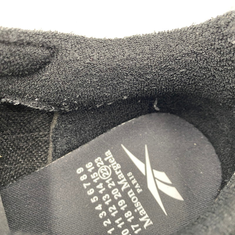【中古品】【メンズ】 MAISON MARGIELA × REEBOK メゾン マルジェラ×リーボック H04859 CLASSIC LEATHER TABI BIANCHETTO クラシック レザー タビ ビアンケット スニーカー シューズ 靴 183-260609-cs-03-izu サイズ：28.5cm カラー：ホワイト系×ブラック 万代Net店